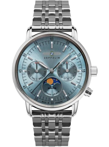 Zeppelin Uhr in Blau