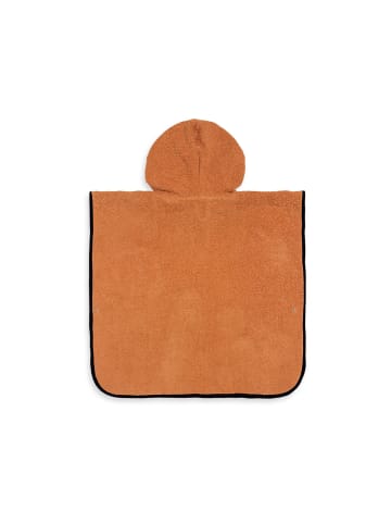 Denokids Badeponcho Poncho Towel Tiger Mustard XT in braun