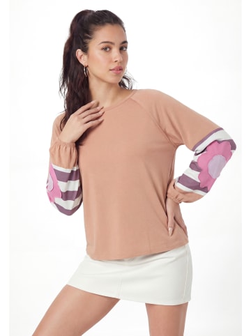 mimo Women Sweatshirt in BROWN