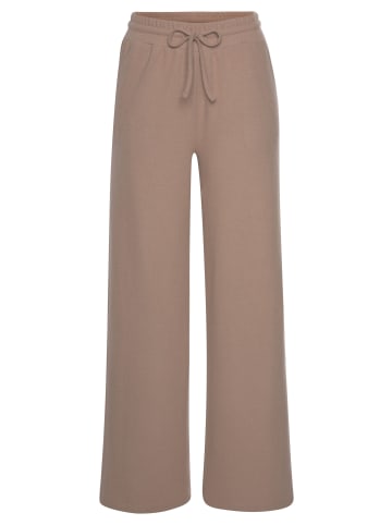 LASCANA Loungehose in taupe