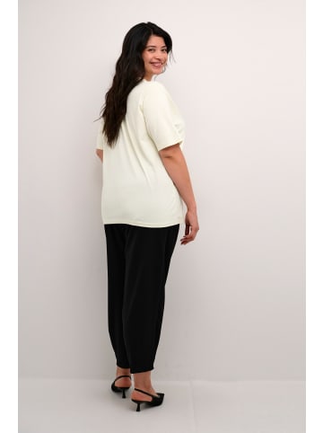 KAFFE curve T-Shirt kurzarm KCmeri Loose fit in Turtledove