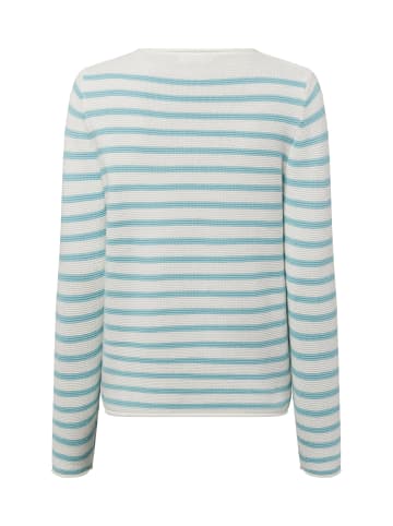 Franco Callegari Strickpullover in weiß hellblau - 0009