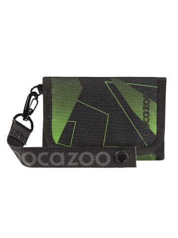 Coocazoo Geldbeutel Lime Flash in Grün/Schwarz