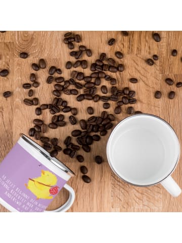 Mr. & Mrs. Panda Tasse Neuanfang Scheidung mit Spruch in Lavendeltraum