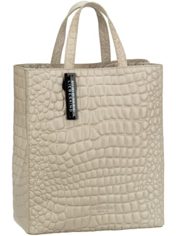 LIEBESKIND BERLIN Handtasche Paper Bag M20 Croco in Pale Moon