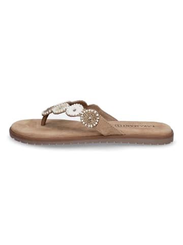 Lazamani Pantolette Mey in Beige