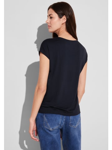 Street One V-Shirt in Deep Blue