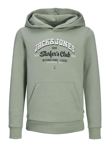 Jack & Jones Kapuzenpullover in Iceberg Green