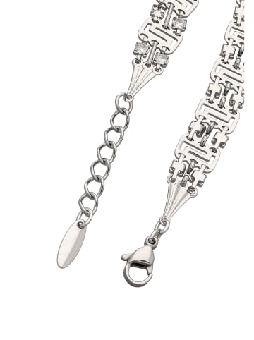 faina Women Link Bracelet in Silver