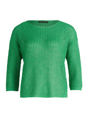 Betty Barclay Basic-Strickpullover mit Rippenstruktur in Grün