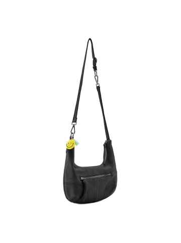 FREDs BRUDER Take A Smile Umhängetasche Leder 33 cm in black