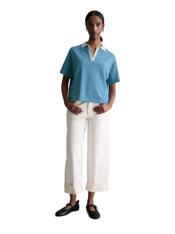 Marc O'Polo DENIM Poloshirt relaxed in Medium Blue