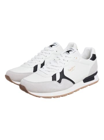 Pepe Jeans Sneakers Brit in Weiß