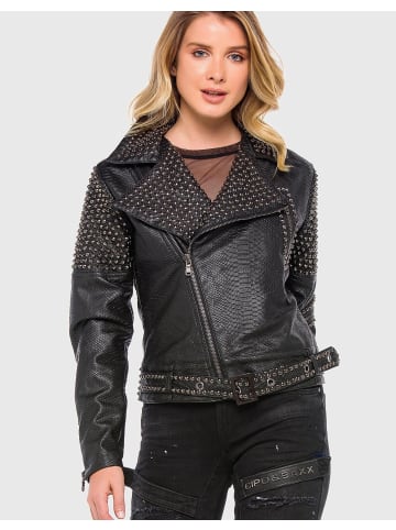 Cipo & Baxx Jacke WJ167 in BLACK