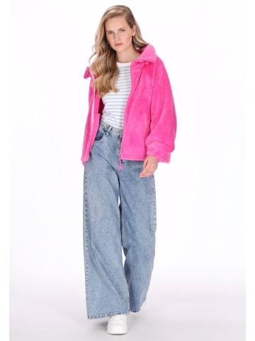 Schmuddelwedda Women Hoodie in magenta pink