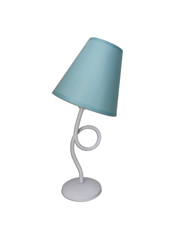 näve Tischleuchte "COLORI" in türkis - (L)17 cm x (B)17 cm x (H)31.5 cm