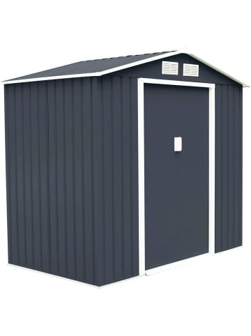 COSTWAY Gerätehaus 4,39 m³ Türgröße: 96x152cm in Grau