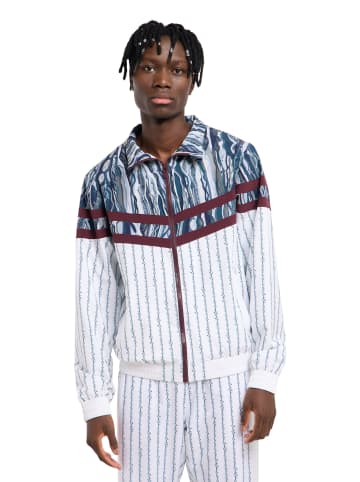 Carlo Colucci Funktions-Kapuzensweatjacke Fava in Weiß