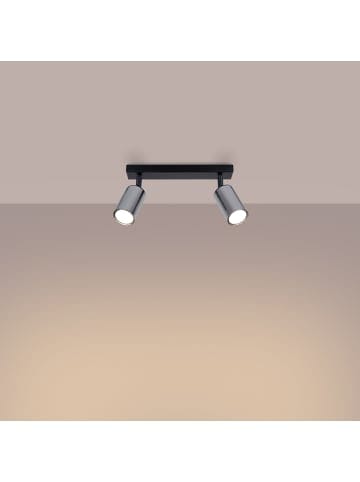 Nice Lamps Plafond SOLARA 2 schwarz/chrom H 1