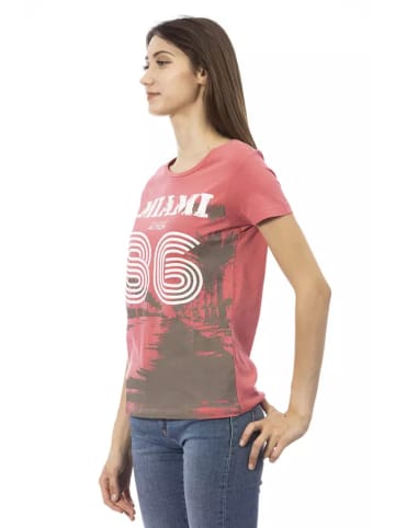 Trussardi Action Mehrfarbig Baumwolle Damen T-Shirt
