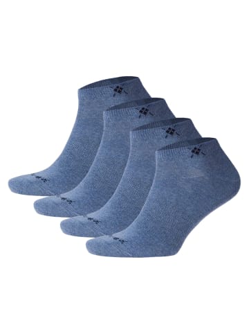 Burlington Socken 4er Pack in Blau