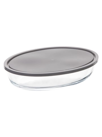 5five Simply Smart Lebensmittelbehälter OVAL GLASFORM in Transparent, 30 x 21 cm