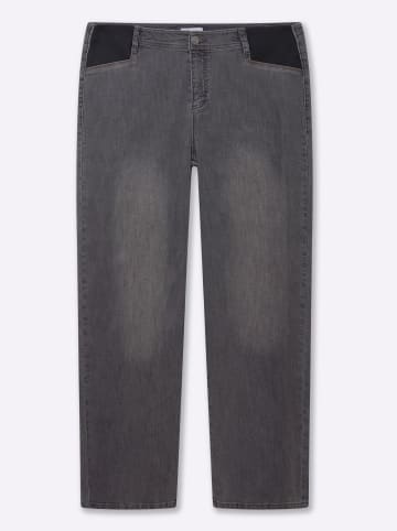 sheego Jeans in anthrazit-grey-denim