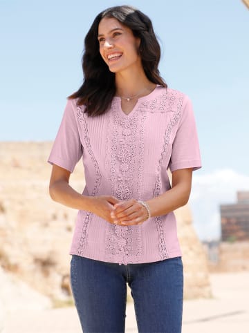 WITT WEIDEN Kurzarmshirt in rosé