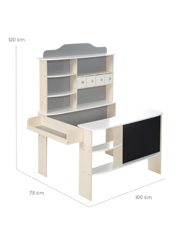 roba Kaufladen mit 4 Schubladen, Tafel, Theke & Seitentheke