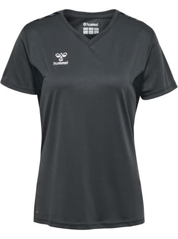 Hummel Hummel T-Shirt S/S Hmlauthentic Multisport Damen Atmungsaktiv Schnelltrocknend in ASPHALT