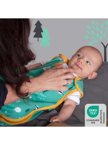 Schlummersack Bio Babyschlafsack, 1.0 TOG in Orange