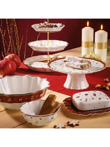 Villeroy & Boch Kuchenplatte auf Fuß Toy's Delight ø 21 cm bunt in bunt