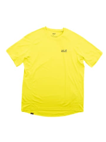 Jack Wolfskin Shirt Tech Speed Hiking Trekking in Gelb