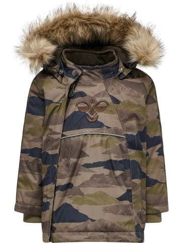 Hummel Outdoor Overall "Hmljessie Jacket" in Braun