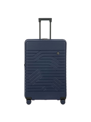 BRIC`s BY Ulisse - 4-Rollen-Trolley L 79 cm erw. (olive) in blau