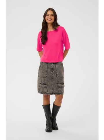 Kaffe Strickpullover KAlizza Loose fit in Beetroot Purple