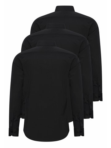 Rusty Neal 3er Set Business Hemd in 3erSet-(55_Schwarz)(55_Schwarz)(55_Schwarz)