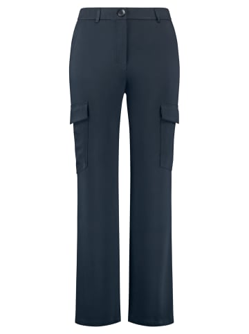 SAMOON Hose Freizeit lang in Navy