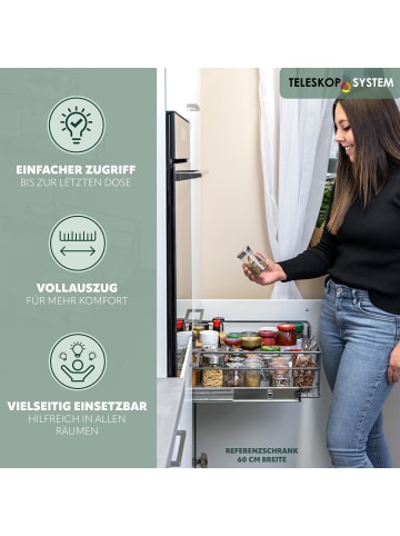 bremermann Teleskopschublade ca. 35,5-37 x 14 x 44 cm (B/H/T)