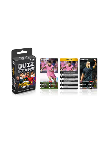 Gomazing Quizspiel - QUIZSTARS Fussball Weltstars Kartenspiel in mehrfarbig
