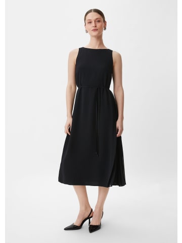 comma Kleid lang in Schwarz