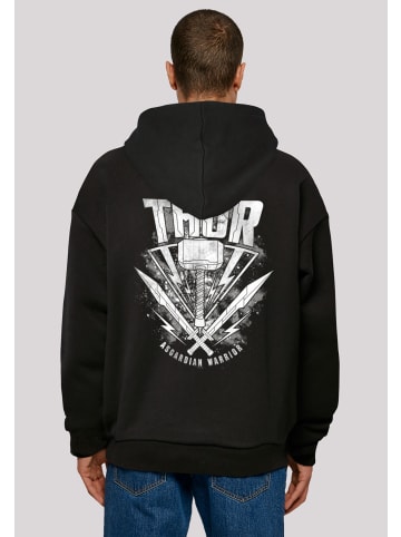 F4NT4STIC Ultra Heavy Hoodie Marvel Thor Ragnarok Thor Hammer Logo in schwarz