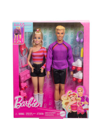 Mattel Spielzeug - Ken & Barbie Fashionista Puppen - 65th Anniversary