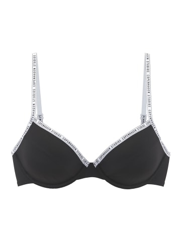 Copenhagen Studios Bügel-Bikini-Top in schwarz