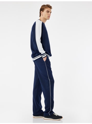 KOTON SWEAT BOTTOMS in Marineblau