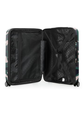 Hauptstadtkoffer Spree - Kofferset 3tlg Hartschalenkoffer Reisekoffer Erweiterung in Camouflage