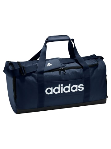 adidas Sporttasche Linear Duffel M in Dunkelblau