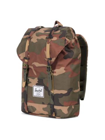 Herschel Retreat 19.5 - Rucksack 15" 43 cm (fiery red night camo) in woodland camo