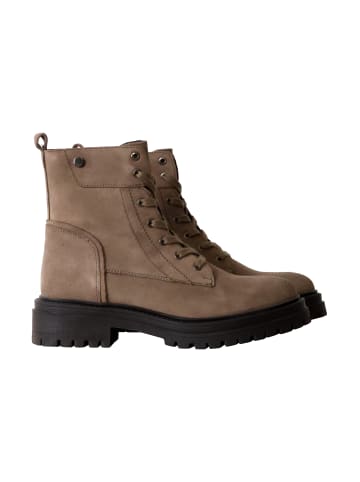 Geox Lederstiefeletten „Iridea Suede“ Braun