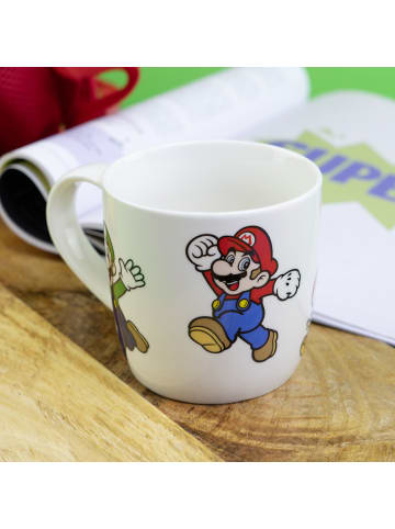Geda Labels Tasse Super Mario Classic Dimension in Weiß - 275ml